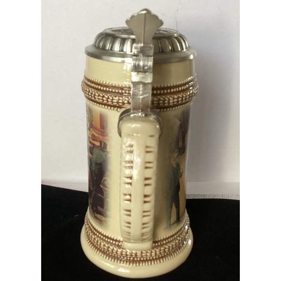 Paul Sebastian German Beer Stein Mug W/Lid 1999 Limited Edition Made in Germany - Picture 7 of 13